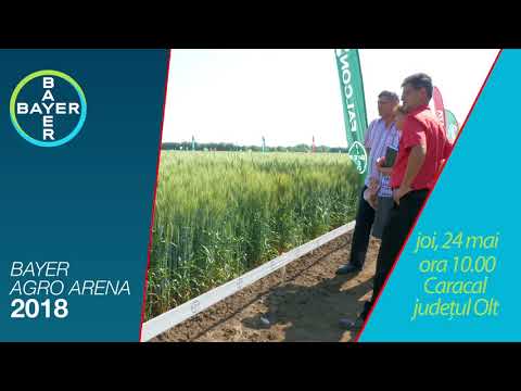 Invitatie Bayer Agro Arena Caracal, 24 mai 2018