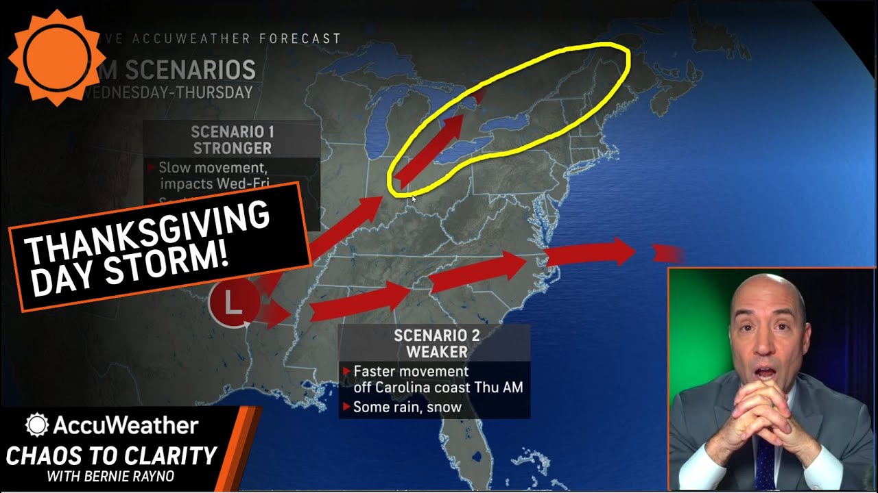 Chaos to Clarity: Thanksgiving Day Storm! Where Will it Snow?
