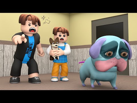 ROBLOX Brookhaven 🏡RP - VERY SAD STORY: Poor Dog Gets Adopted | Roblox Animation
