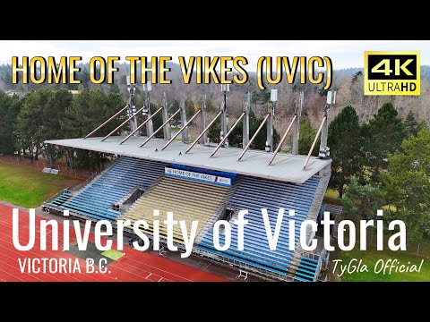 4K Ultra (UVIC) University of Victoria - Drone footage @tyglaofficial(Flying Over) Home of the Vikes