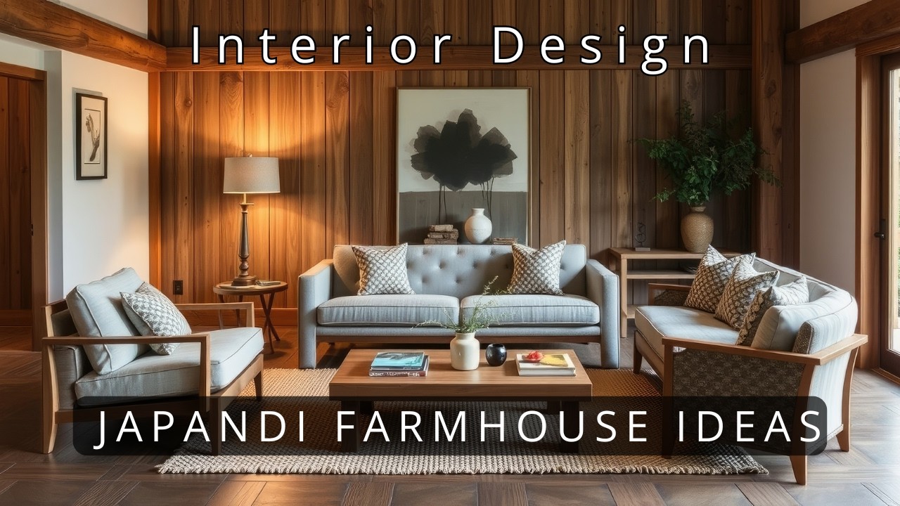 Japandi Farmhouse Interior Design | How to Blend Rustic and Minimalist Style