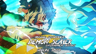 Cover art for Demon Slayer "Kimetsu no Yaiba"『Godlike Speed』 | Entertainment District OST