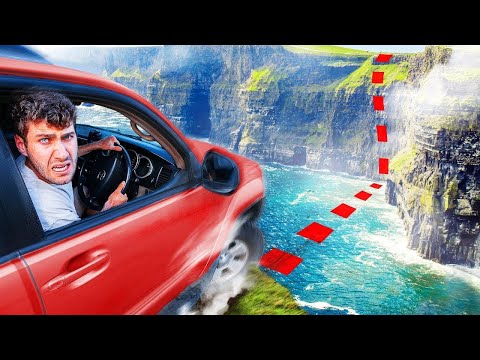 I Crossed America In A Perfectly Straight Line! (Video Airrack DELETED)