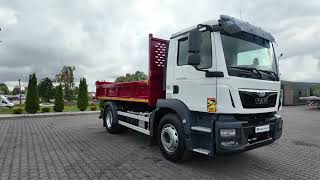 MAN TGM 15.290 / 4X2 / HYDROBURTA / BORDMATIC / KLAPO-DRZWI / 3 MIEJ volquete | Imagen 4 - Autoline
