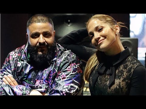 JENNIFER LOPEZ HITS THE STUDIO WITH DJ KHALED