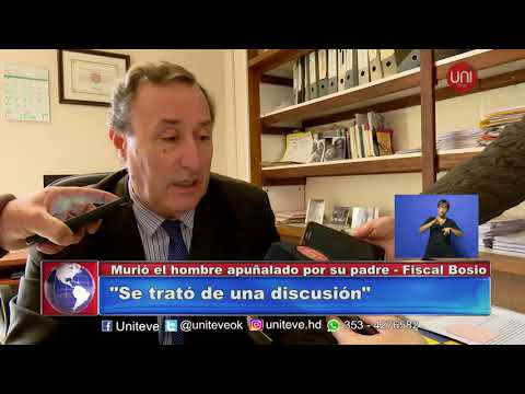 Murió el hombre que fue apuñalado por su padre