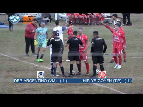 DEP. ARGENTINO (1)  -   VS   HIP. YRIGOYEN  (1)
