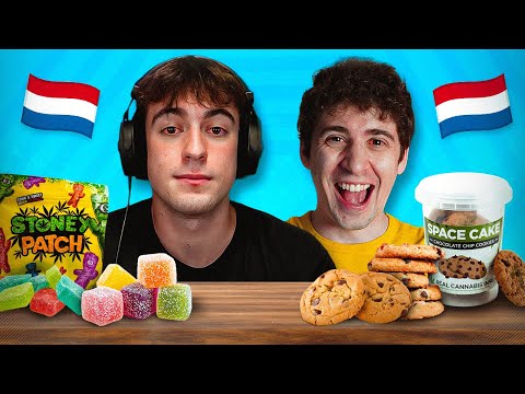 LOLLO e FAVIJ PROVANO gli SNACK di AMSTERDAM più ASSURDI!!