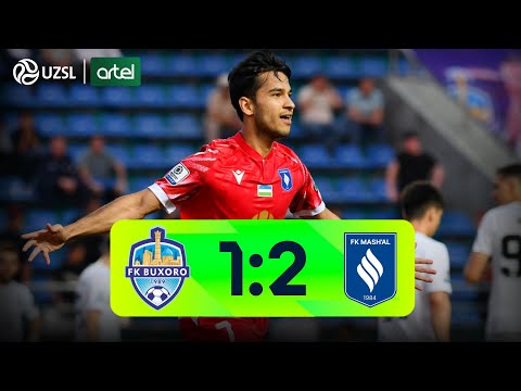 Superliga 8-tur. Buxoro - Mash’al bahsida kiritilgan gollar va xavfli vaziyatlar (Highlights)