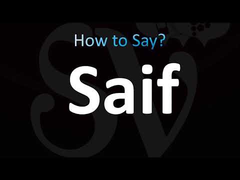 How to Pronounce Saif (CORRECTLY!)