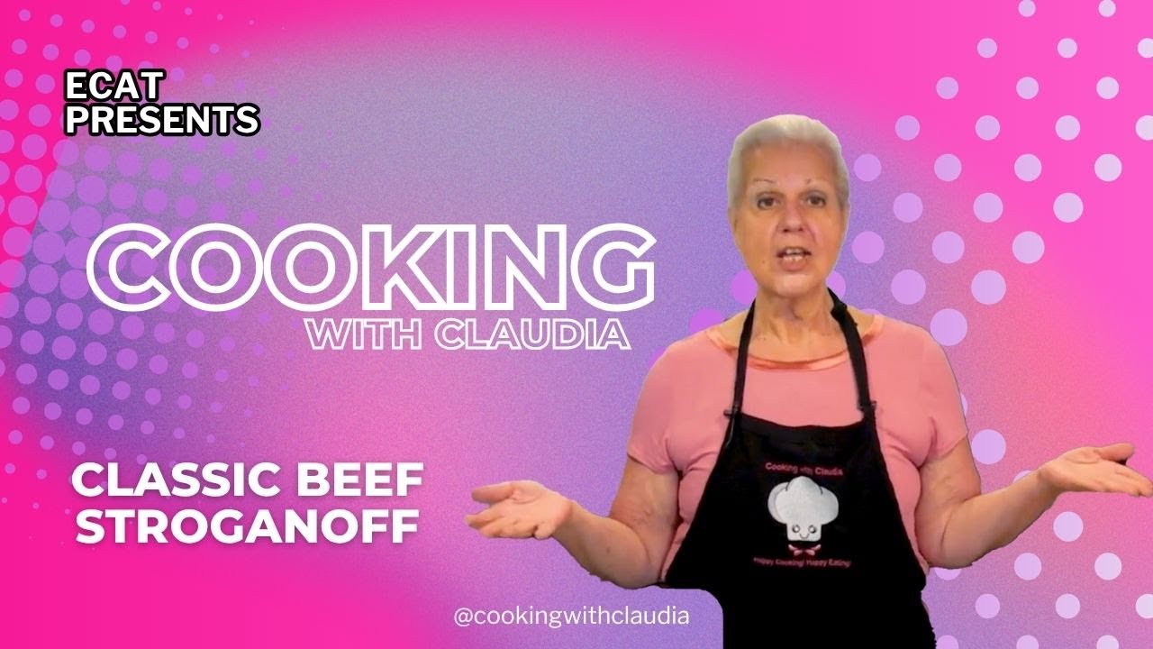 Cooking with Claudia Classic Beef Stroganoff