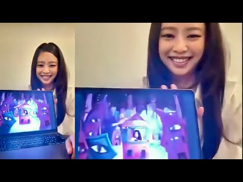 JENNIE REACTS TO FALLEN ANGEL MV &mdash; FULL LIVE TODAY 🪽🔥