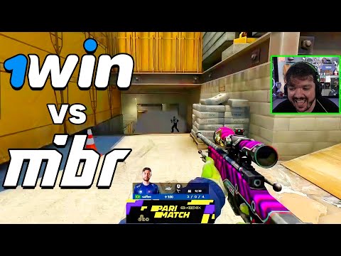 MIBR vs 1WIN - MELHORES MOMENTOS Map 1 - CCT 2023 Online Finals 3 | CSGO