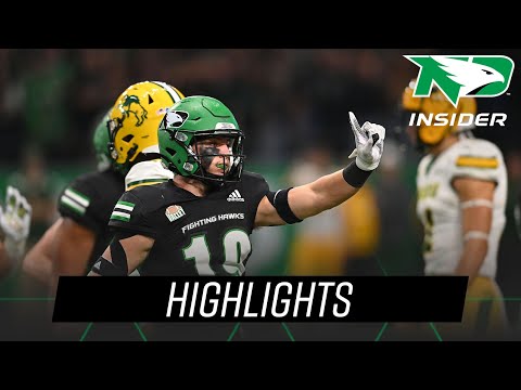 Highlights vs North Dakota State | UND Football | 10/2/2021