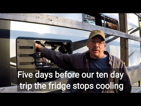 Dometic RM 1350 fridge not cooling