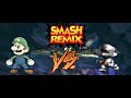 Smash Remix 0 9 4 Luigi Vs Metal Mario Me Quedo Algo Corto XD