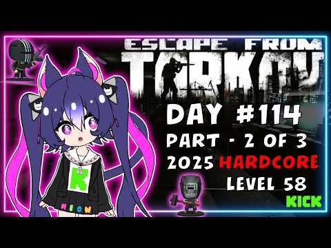 Escape from Tarkov: Level 58 PvP Solo - Catgirl VTuber - Part 2 of 3 - Day 114 thumbnail