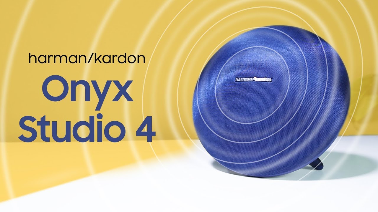 Harman Kardon Onyx Studio 4: Loa BASS siêu khủng, thiết kế sang trọng!