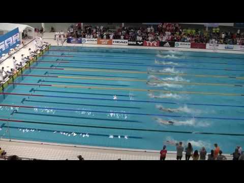 DJM Schwimmen 2016: 50m Freistil (m) - Jahrgangsfinale 2001