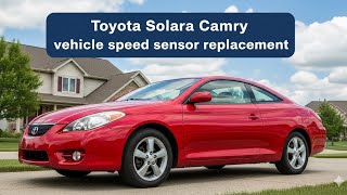 2004 2005 2006 2007 2008 Toyota Solara Vehicle Speed Sensor Replacement. P0500
