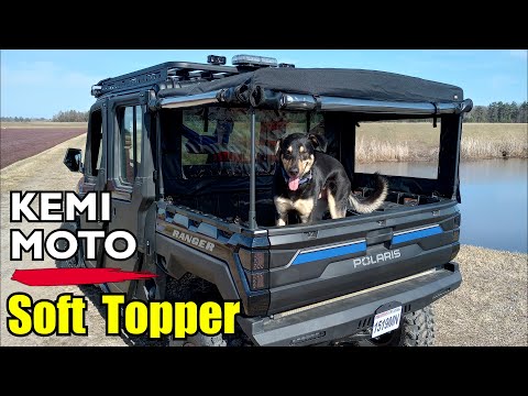 2023 Polaris Ranger 1000XP KEMIMOTO Soft Topper Install