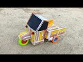 Make A PIAGGIO APE Auto Rickshaw Loader With Matchbox Electric Auto Rickshaw Diy At Home