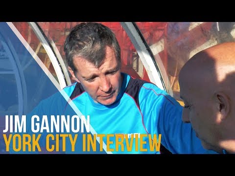 Jim Gannon Post-Match Interview - York City