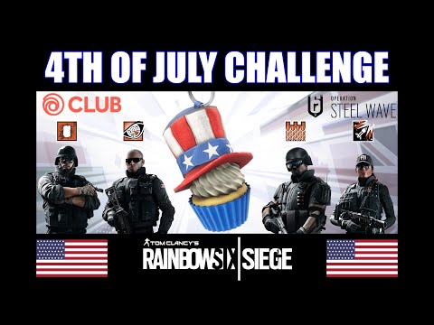 Patriot's Confection Charm Fourth of July Challenge - Rainbow Six Siege