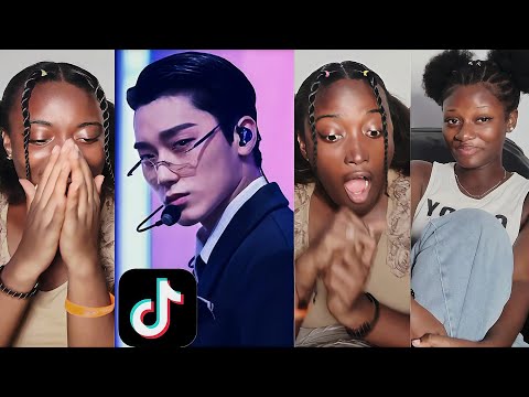 Reacting to SAN from ATEEZ for the FIRST TIME.. These TikTok Edits Changed Us