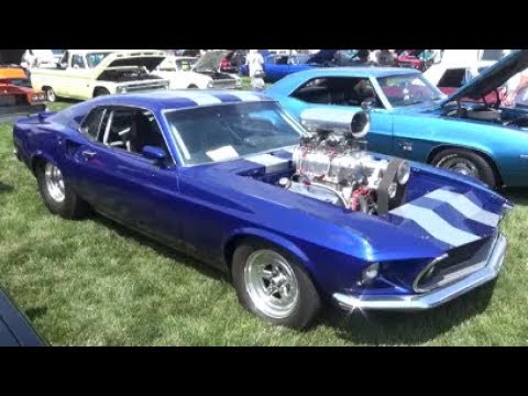 1969 FORD MUSTANG BLOWN PRO STREET FASTBACK DGTV CARS CLASSICS