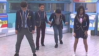 PBB 737 Teen Big 4 sing &quot;Win The Fight&quot;