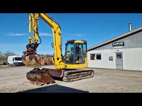 Video: Komatsu PC88MR excavator 1