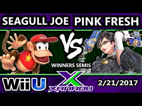 S@X 190 - InC | Seagull Joe (Diddy Kong) Vs. VGBC | Pink Fresh (Bayonetta) - SSB4 Winners Semis