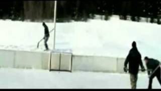 VIDEO * Slap shot to the head