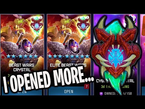 I Opened MORE 5 STAR BOT Crystals.....