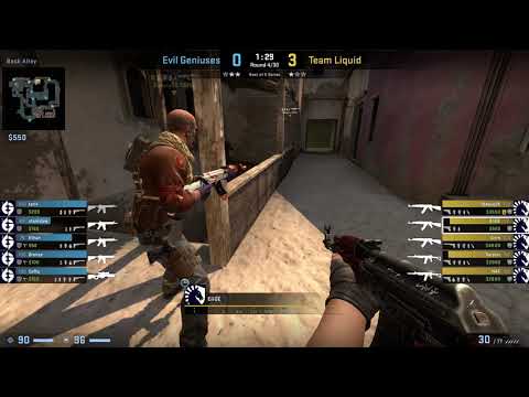 CS:GO POV Demo Liquid EliGE (29/13) vs Evil Geniuses (de_mirage)