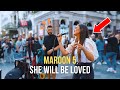 HER Voice SHOCKED Everybody Maroon 5 She Will Be Loved