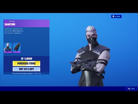 Sanctum skin is back - Fortnite Item Shop (2020-04-15)
