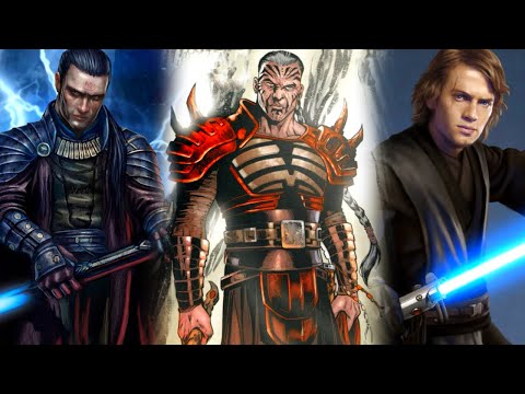 Why These 7 Powerful Jedi Eventually Became Sith