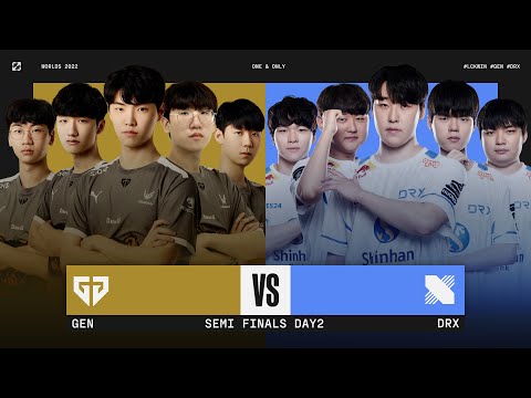 GEN vs. DRX 매치 하이라이트 | Semi Finals | 10.31 | 2022 월드 챔피언십