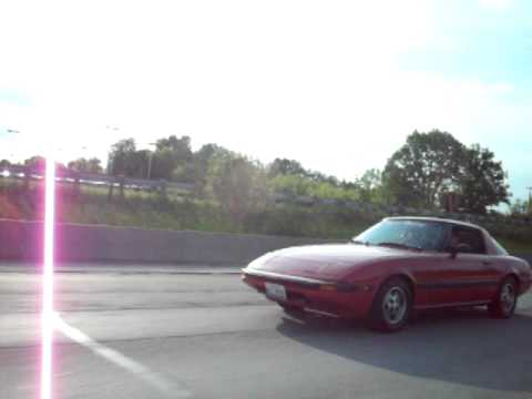 COQUI RX7 COMING FROM THE TRACK