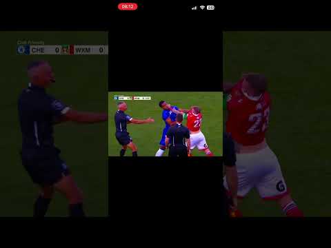 James mcclean. Wrexham v Chelsea fight.