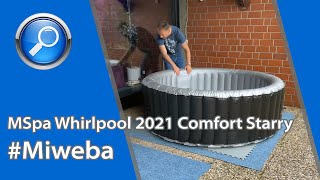 Miweba MSpa Whirlpool 2021 Comfort Starry C-ST061  ★ Unboxing ★ Aufbau  ★ erste Infos