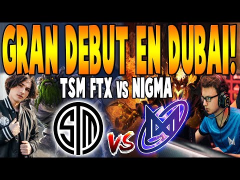 TSM FTX vs NIGMA [BO1] - Gran Debut En DUBAI "Timado vs Miracle" - GAMERS GALAXY Dubai 2022 Dota 2
