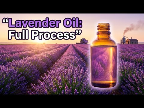 How Lavender Essential Oil Is Made — Full Cinematic Documentary (120 Stages from Farm to Bottle)
