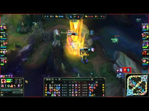 2v2 in the jungle Lee Sin + Garen vs. Pantheon + Shen