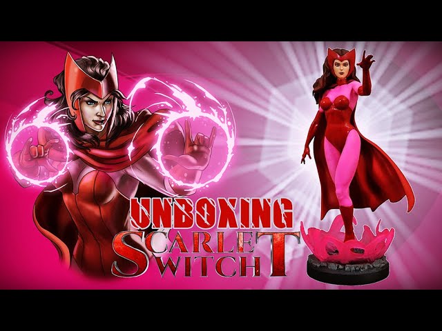 Vídeo relacionado con Diamond Select Toys Marvel Diamond, Scarlet Witch Estatua 28cm Resina Comic Premier Collection