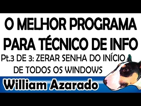 The best program for computer technicians - Pt.3 Delete Windows startup password.