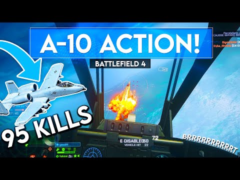 The A-10 Warthog is NO JOKE in Battlefield 4...