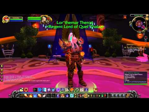 WoW Cataclysm Guide - Lor'themar Theron